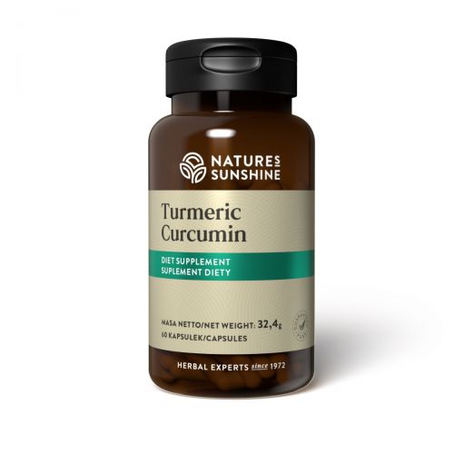 Turmeric Curcumin Natures Sunshine 60 kapsułek