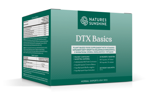 DTX Basics Natures Sunshine 30 saszetek