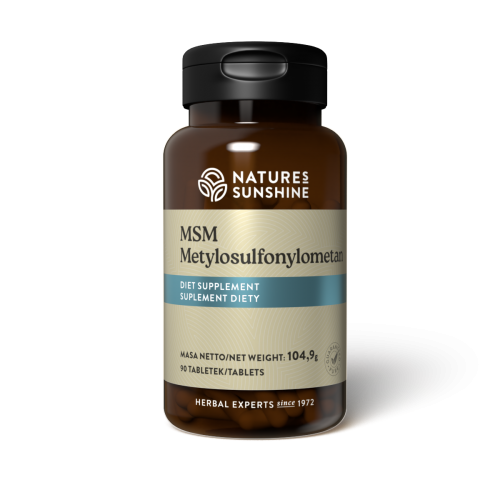 MSM- Metylosulfonylometan Natures Sunshine 90 tabletek