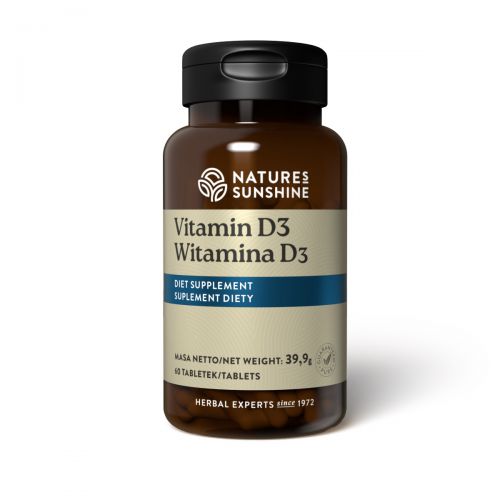 Witamina D3 Natures Sunshine 60 tabletek