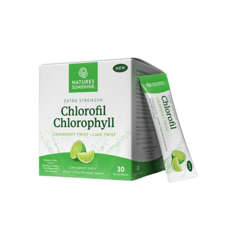 Chlorofil w Saszetkach o smaku limonkowym (67,5 g)